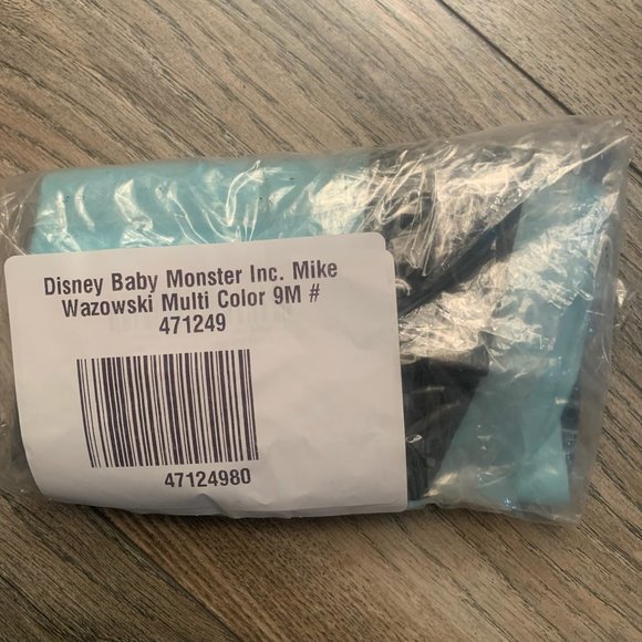 NWT DISNEY BABY MONSTERS INC. MIKE WAZOWSKI "MY 1ST BIRTHDAY" ONE PIECE 9 MTHS. - Picture 2 of 4